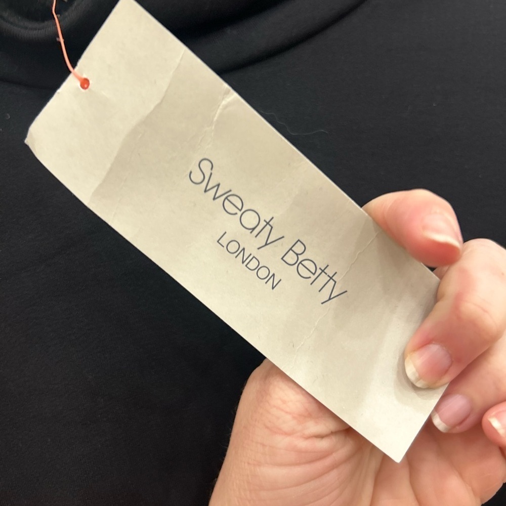 Sweaty Betty NWT SM freedom RUNNING mock neck oversized pullover sweatshirt - Picture 9 of 10